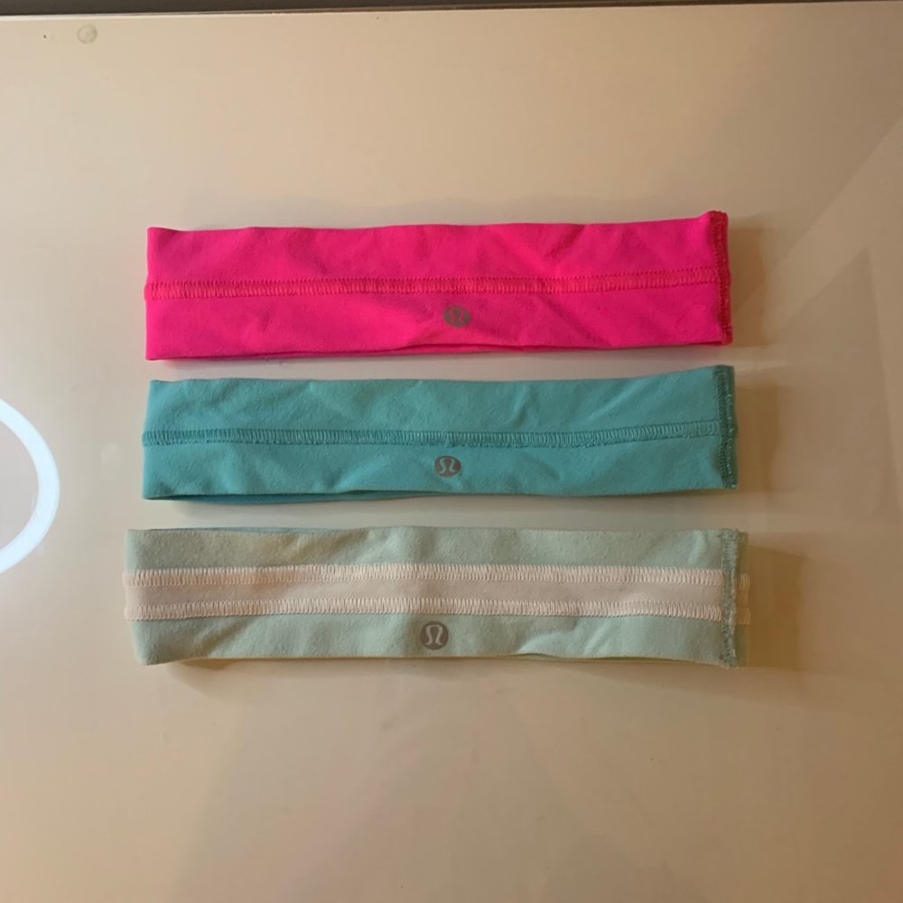 Lululemon Women’s Headbands (3) Bundle One Size
